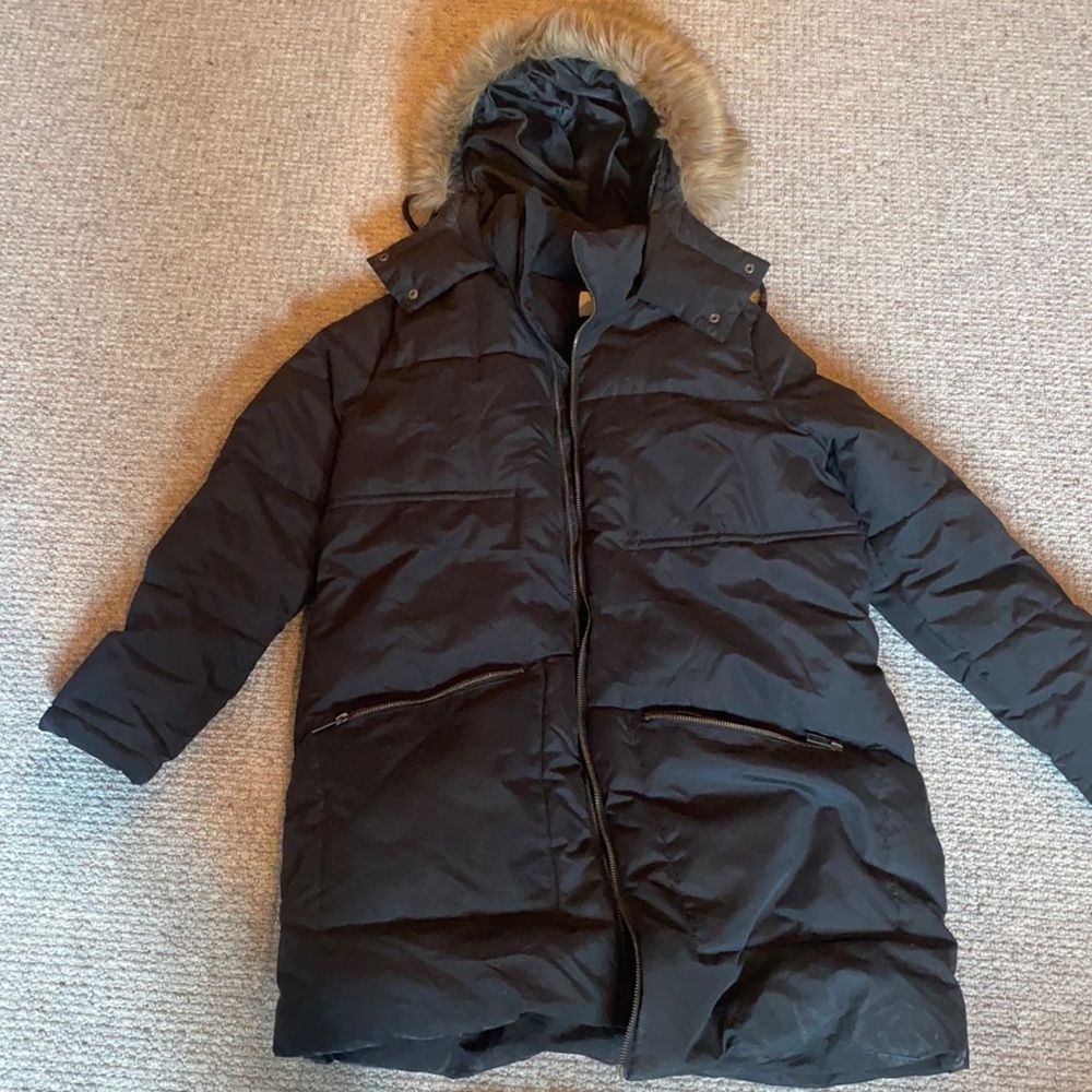 Maternity warm winter coat